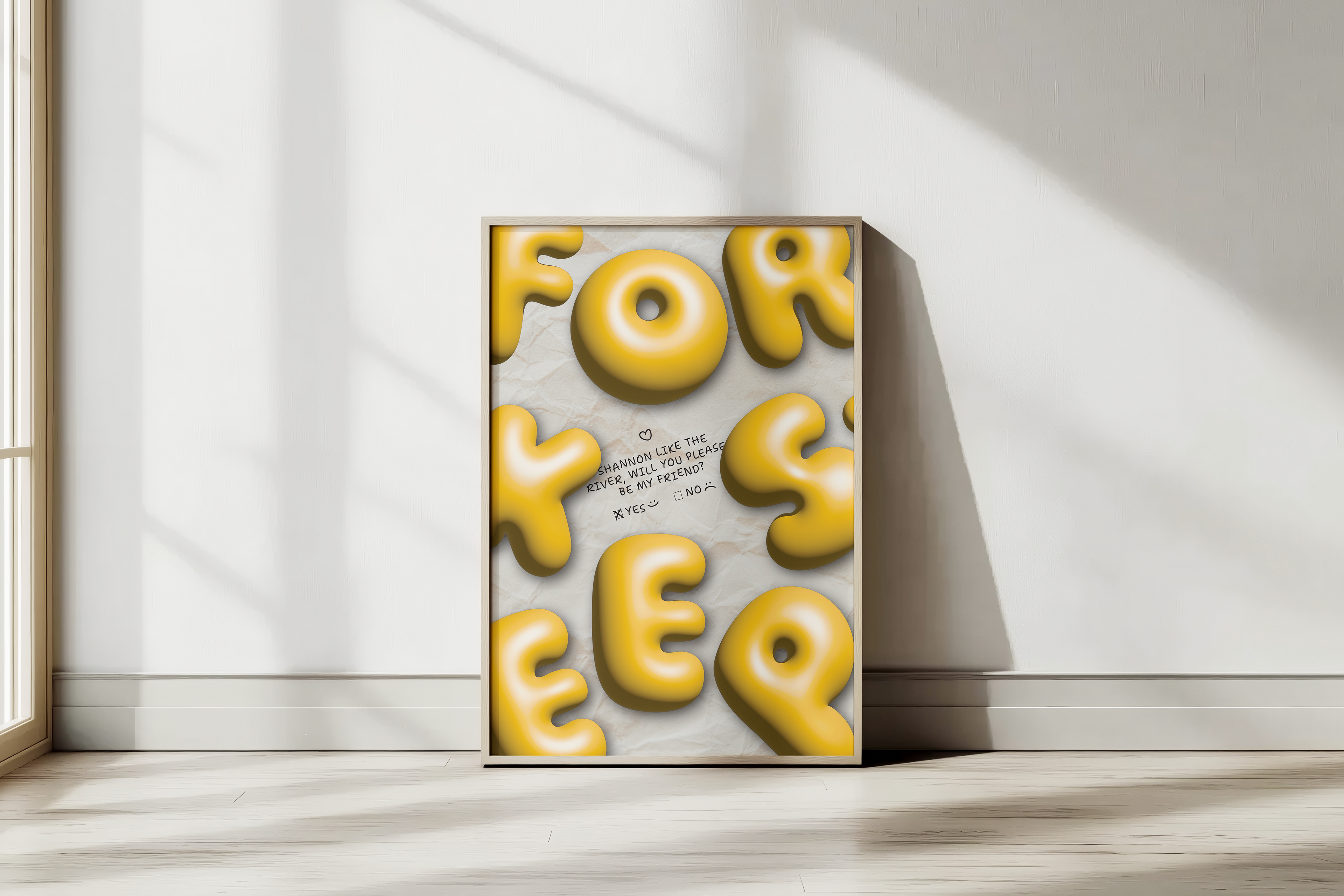 For Keeps Yellow Poster