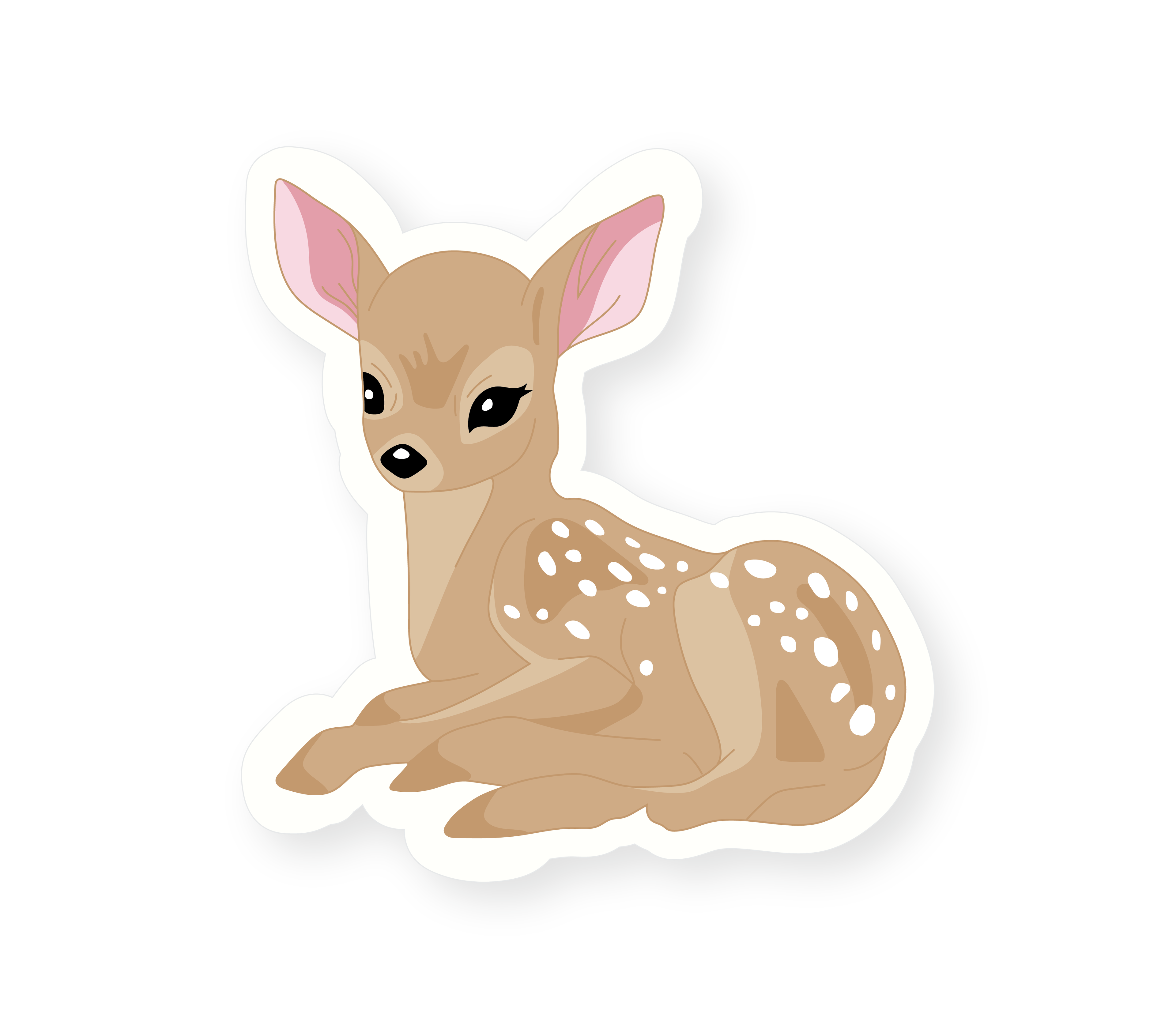 Magnolia Parks Deer Sticker