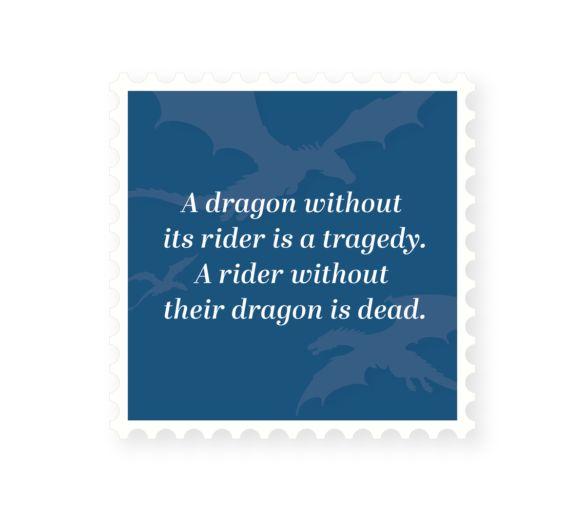 Fourth Wing Quote Sticker