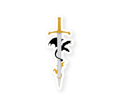 Fourth Wing Sword Sticker