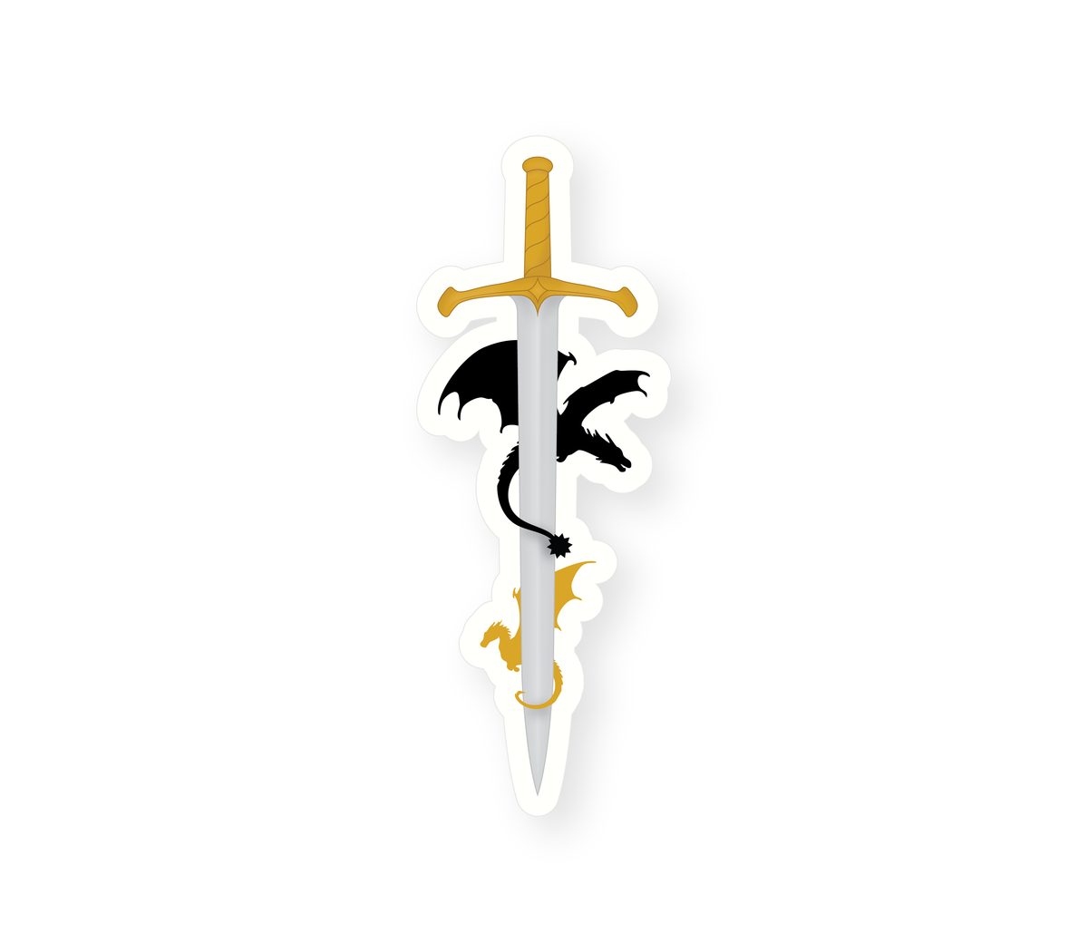 Fourth Wing Sword Sticker