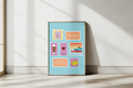Funny Story Stamp Poster