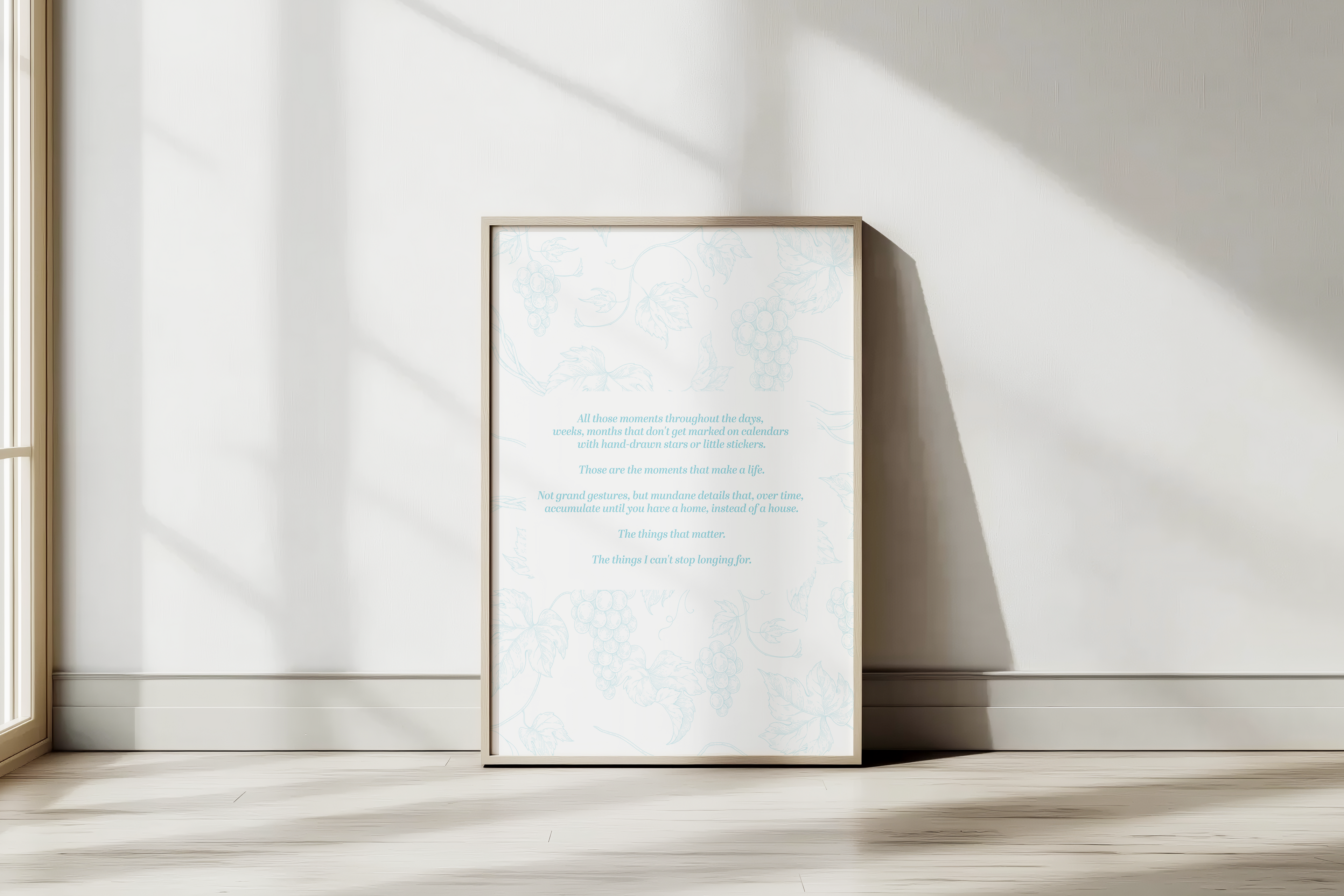 Funny Story Quote Poster