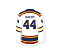 Garrett's Jersey Off Campus Sticker