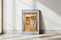 Daisy Haites Tiger Frame Poster
