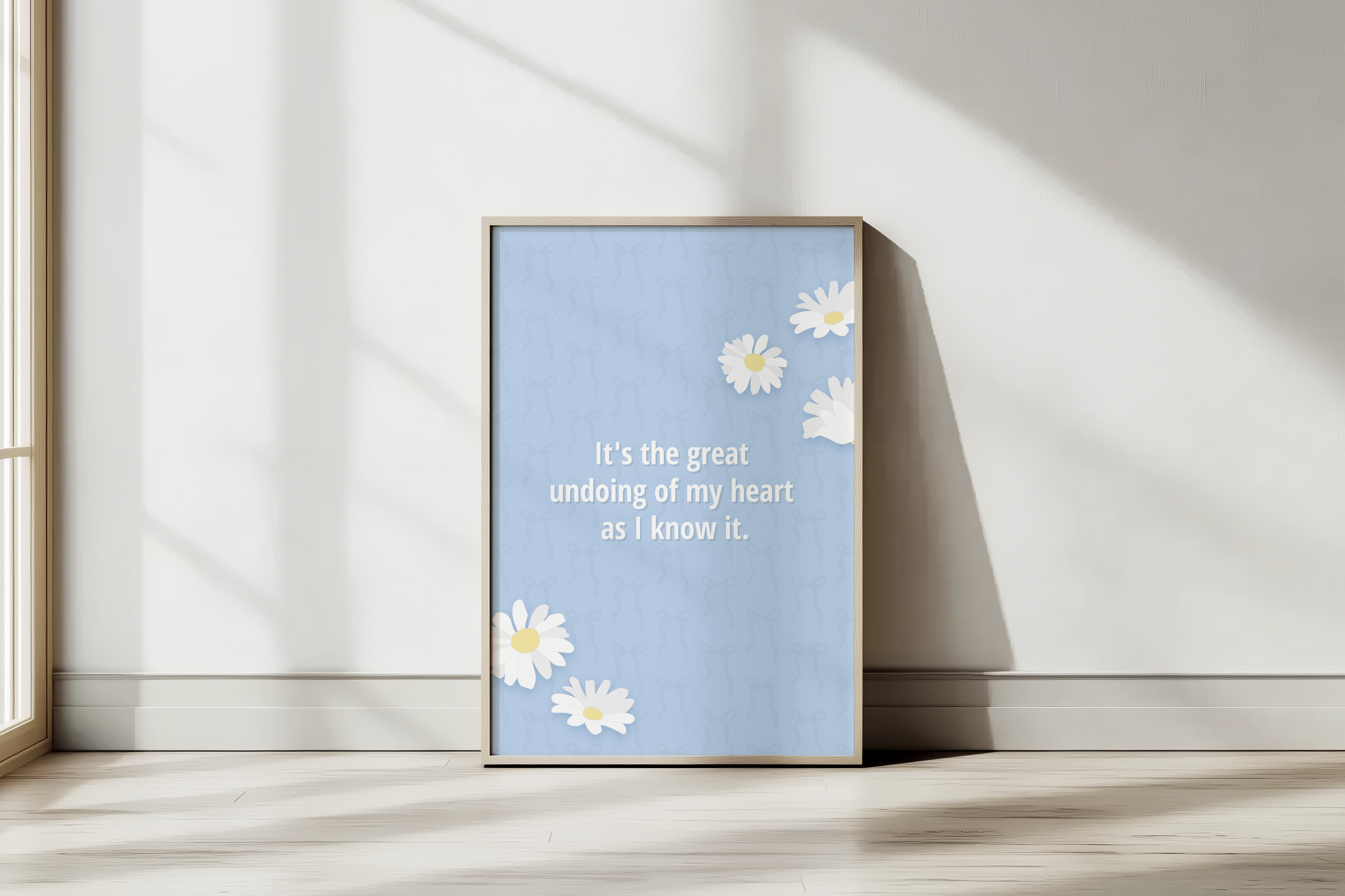 Daisy Haites Quote Poster