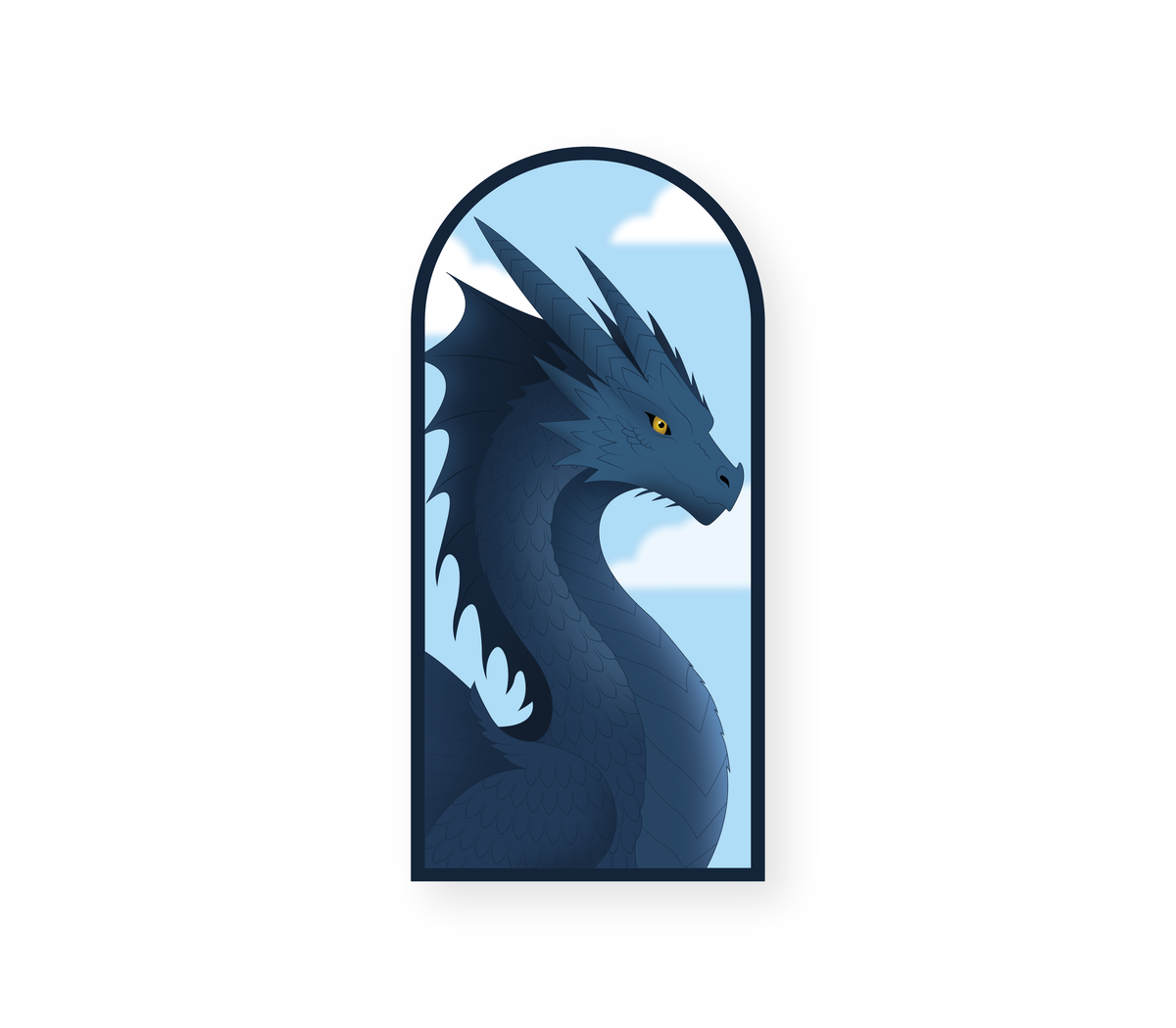 Sgaeyl Dragon Sticker