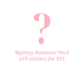 Romance Mystery Sticker Pack