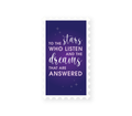 To The Stars Who Listen - Purple Sticker