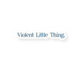 Violent Little Thing - Navy Sticker